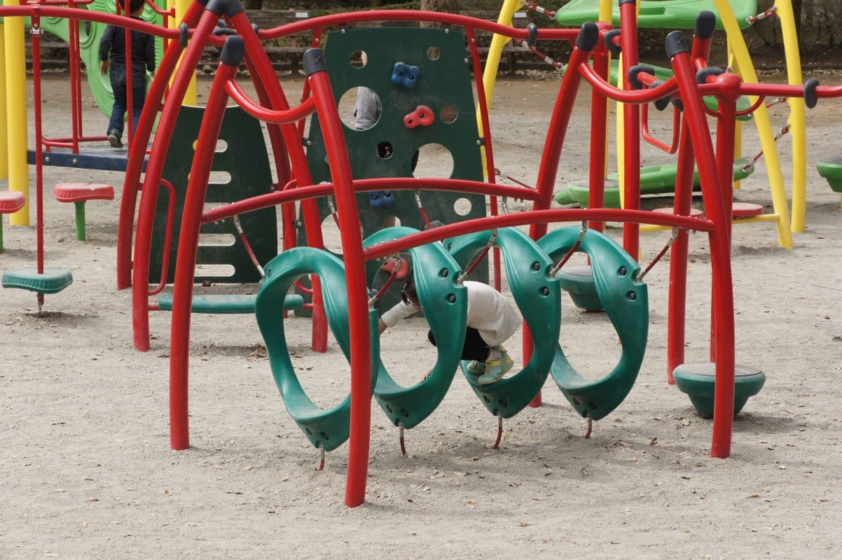 埼玉県熊谷市中央公園パワースケープ複合遊具