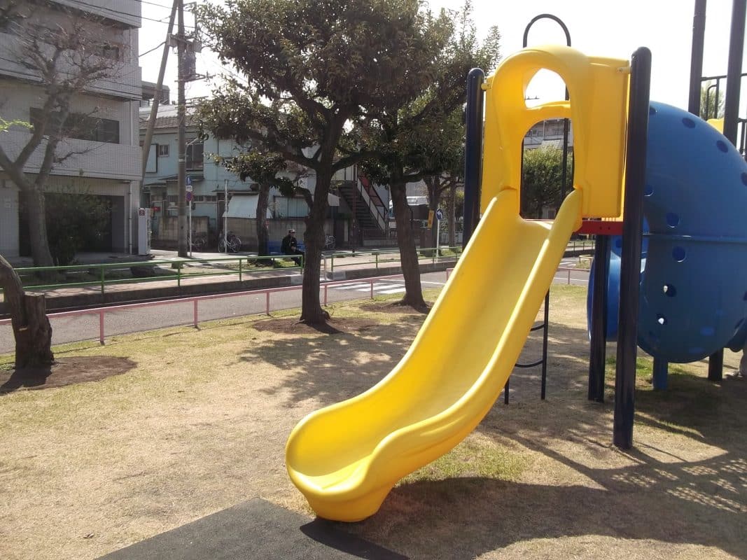 東京都大田区萩中公園パワースケープ複合遊具
