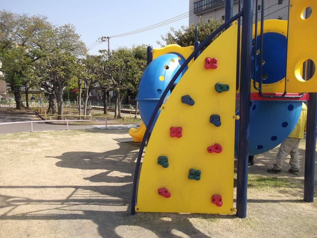 東京都大田区萩中公園パワースケープ複合遊具