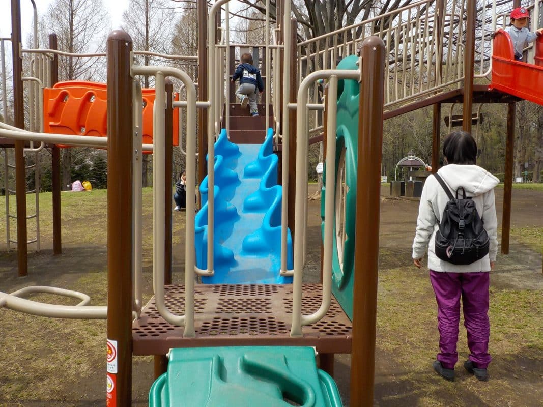 神奈川県相模原市相模原北公園複合遊具