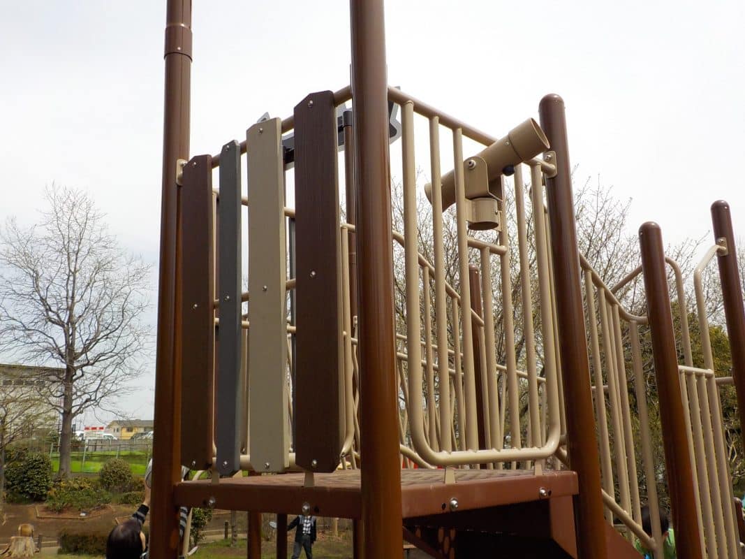 神奈川県相模原市相模原北公園複合遊具