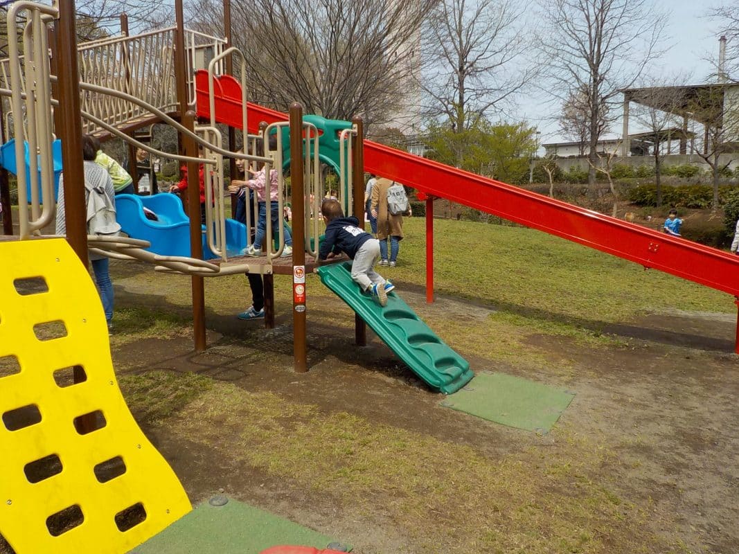 神奈川県相模原市相模原北公園複合遊具