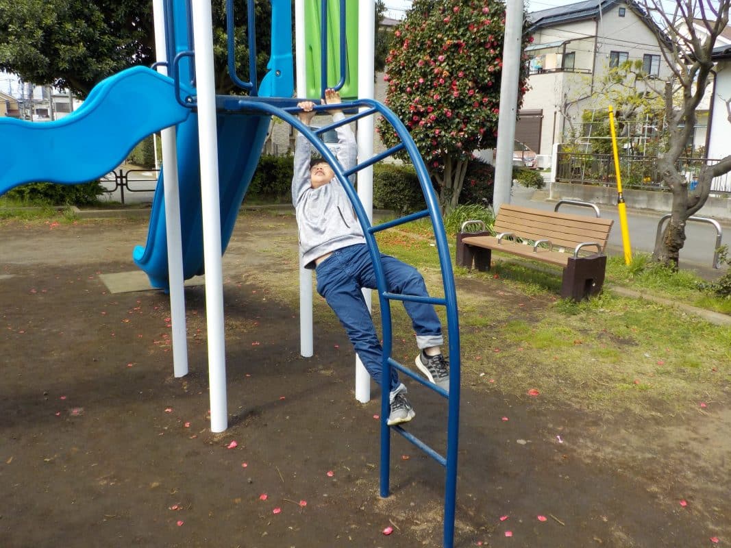 神奈川県藤沢市唐池公園複合遊具