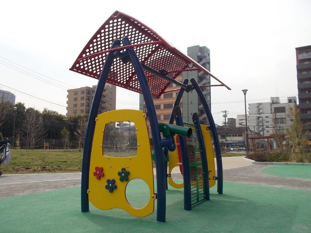 東京都江東区千石二丁目第2公園プライムタイム複合遊具・単体遊具