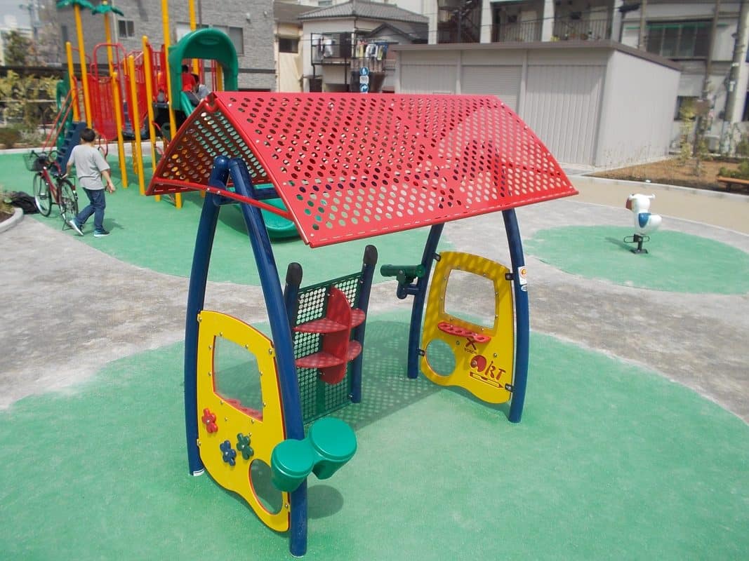 東京都江東区千石二丁目第2公園プライムタイム複合遊具・単体遊具