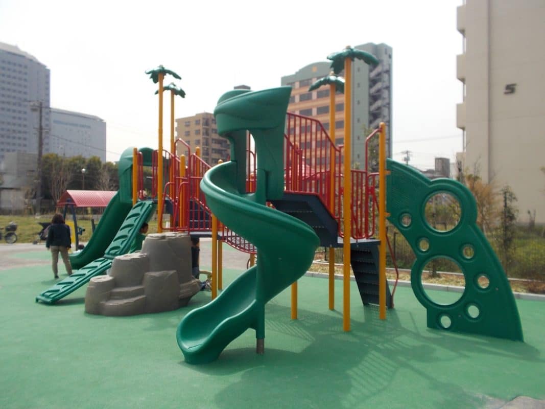 東京都江東区千石二丁目第2公園プライムタイム複合遊具・単体遊具