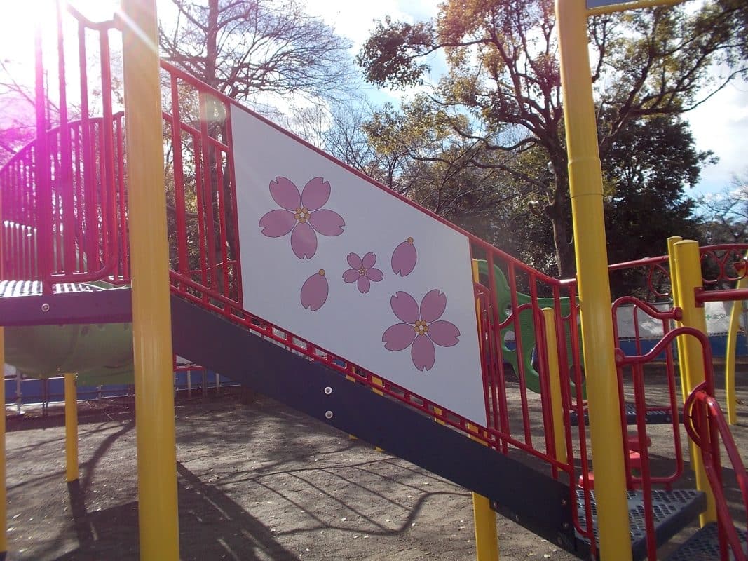 埼玉県熊谷市中央公園パワースケープ複合遊具