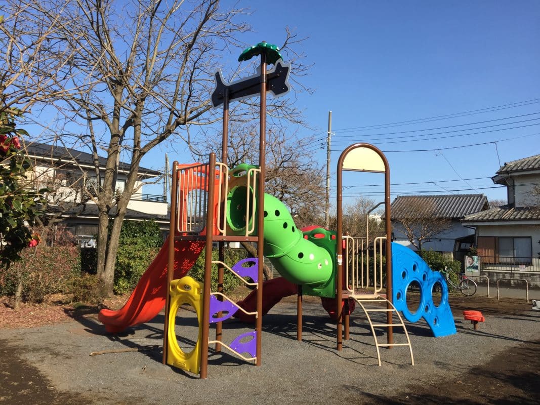 東京都小金井市かきの木公園複合遊具