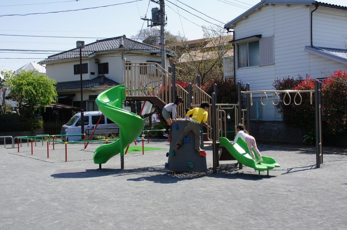 神奈川県横浜市六浦白梅公園プライムタイム複合遊具