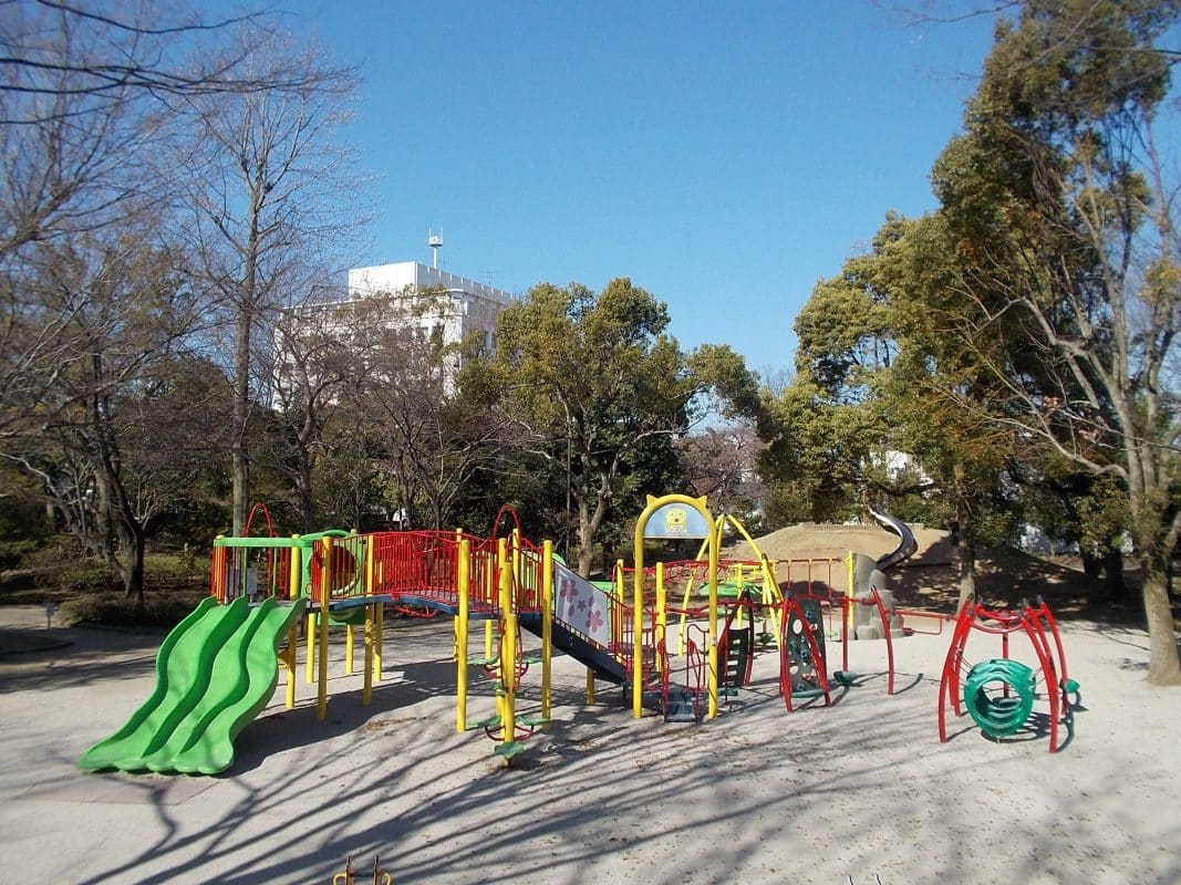 埼玉県熊谷市中央公園パワースケープ複合遊具