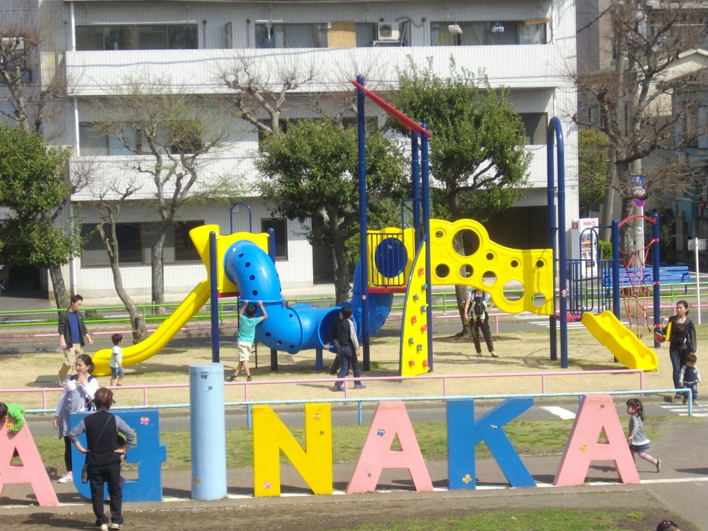 東京都大田区萩中公園パワースケープ複合遊具