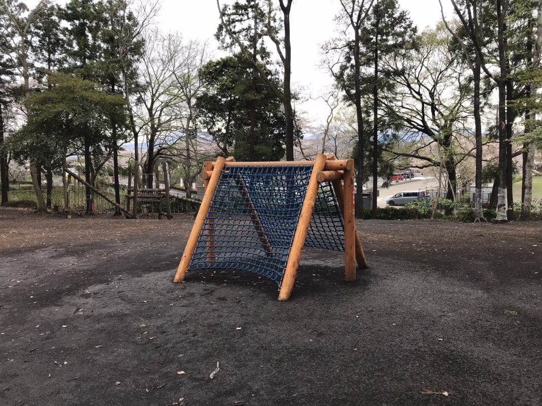 神奈川県相模原市麻溝公園木製アスレチック遊具