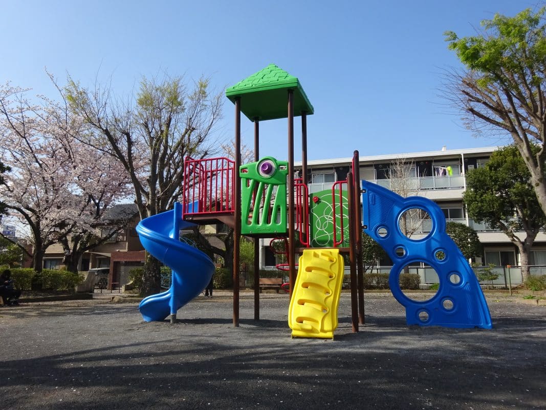 千葉県柏市柏北第三公園複合遊具
