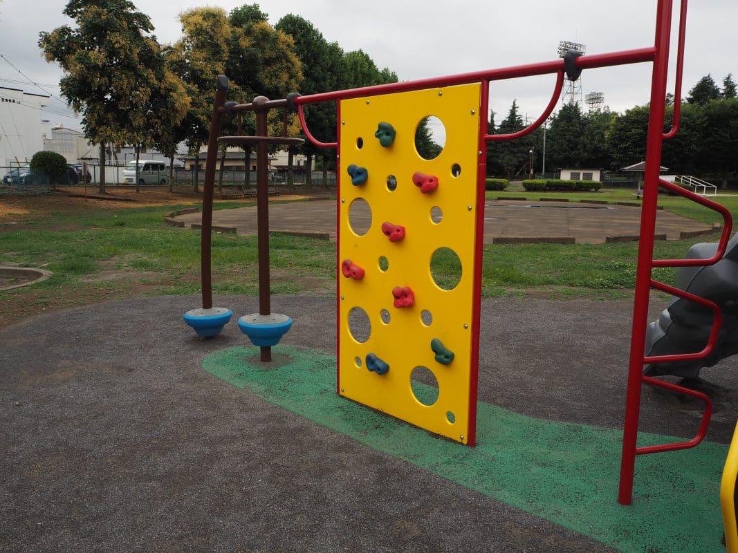 栃木県佐野市とみあさ公園複合遊具