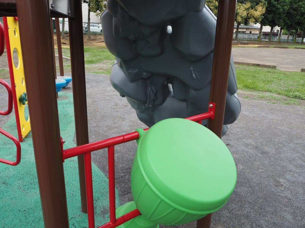 栃木県佐野市とみあさ公園複合遊具