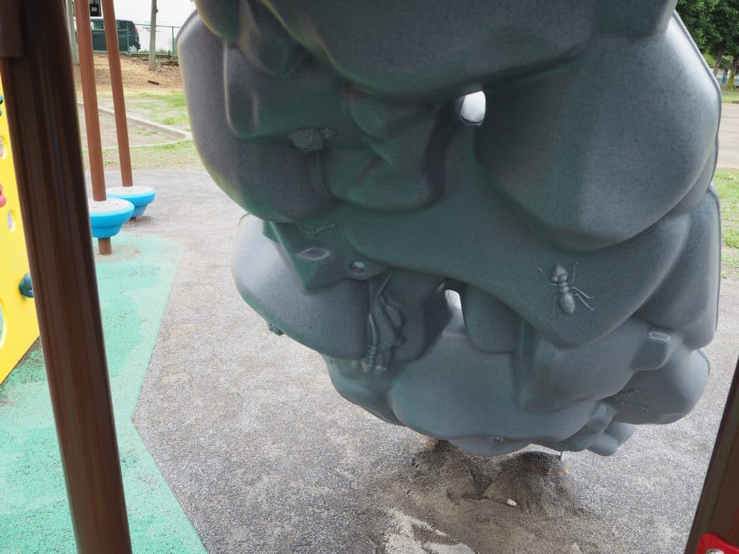 栃木県佐野市とみあさ公園複合遊具