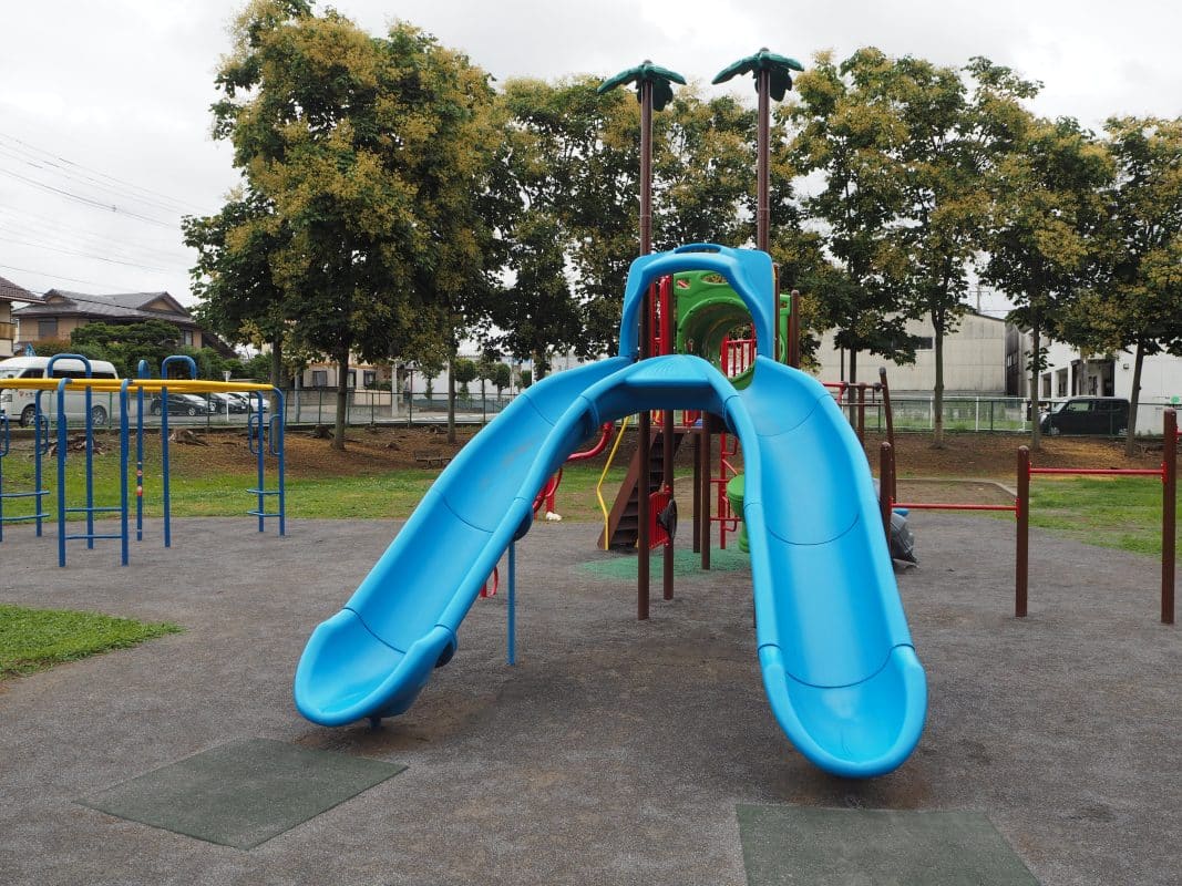 栃木県佐野市とみあさ公園複合遊具