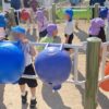 富山県氷見市の保育園に寄贈したインクルーシブな遊具